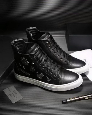 PhiliPP Plein High-Top Fashion Men Shoes--022